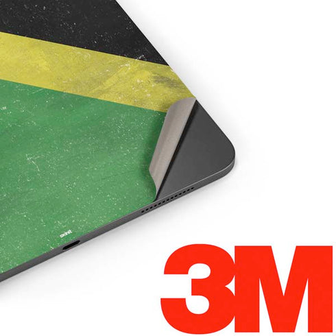Jamaica Flag Distressed Apple iPad Pro Skin